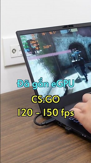 Instructions on how to assemble a discrete graphics processor for an eGPU laptop #shorts