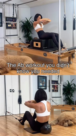 AUTUMN CALABRESE | The secret to a strong core + snatched waist + improved posture ⬇️ I’m obsessed with the short box ab series—it’s the ultimate Pilates... | Instagram