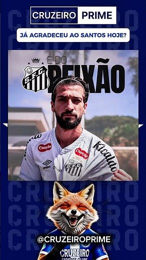 A friend 🤝 this Santos CRUZEIRO #shorts #cruzeiro #brazilianfootball