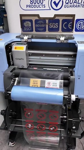 Model C 30 UV DTF Printer – Create custom warning signs for any occasion! Effortless printing and application. | Otterdtf