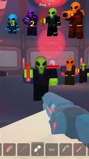 I killed every type of alien 👽🛸 with shotgun in 99 Nights #roblox #99nights