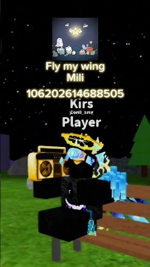 Roblox Fly my wing id for boombox#boombox#roblox#limbuscompany