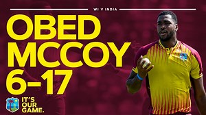 191K views · 6.8K reactions |  Great bowling!  Obed McCoy takes 6-17 as Windies beat India  2nd T20I ⬇️ | Windies Cricket | Facebook