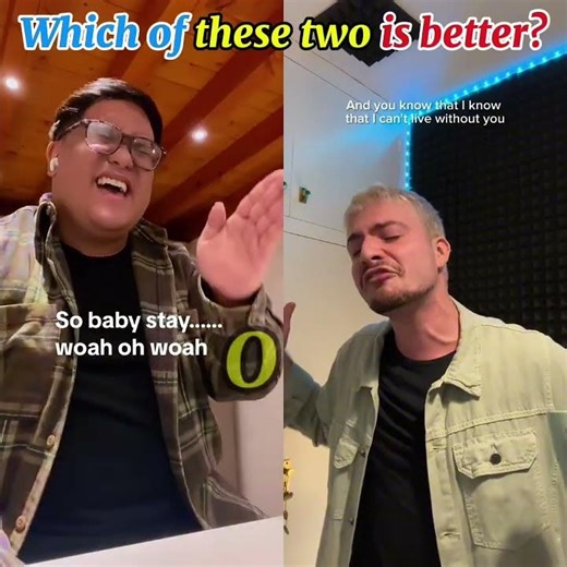 Powerful Duet Cover of “Stay” 🎤🔥|Who sang it better?