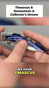 What Are The Strangest Folding Knives You've Ever Seen?! 💯🤯 ForeverSteel Megrez! #shorts