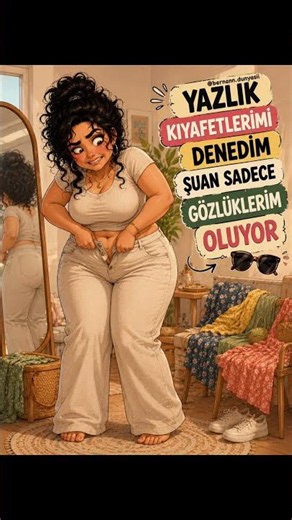 Kışın yedik, yazın düğmelerle imtihan edildik! 👖🚫
