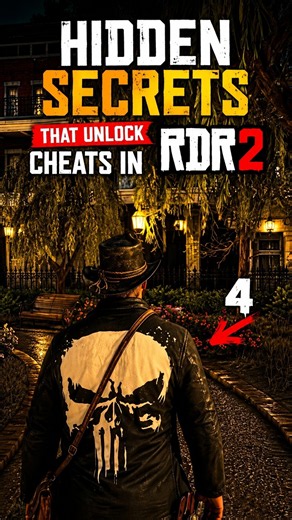 Hidden Secrets That Unlock Cheats in RDR2 #rdr2