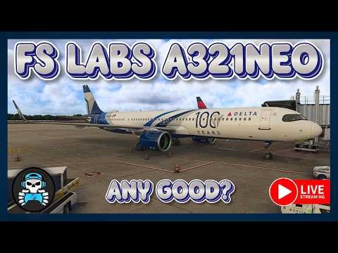 FS LABS A321Neo | PW Engines | Delta | Subscribe | Follow | !discord