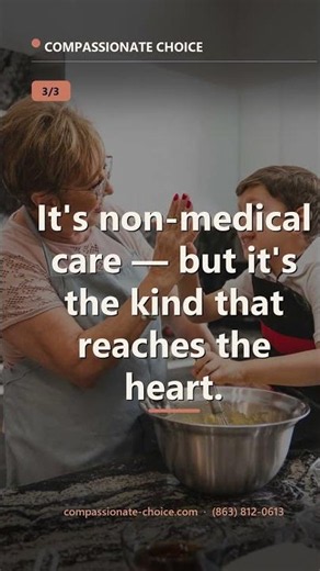 What does 'companion care' actually look like?