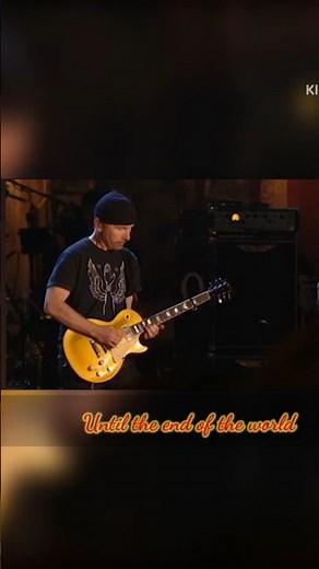 U2 Edge's best live Guitar solos Serie - "Until the end of the world"