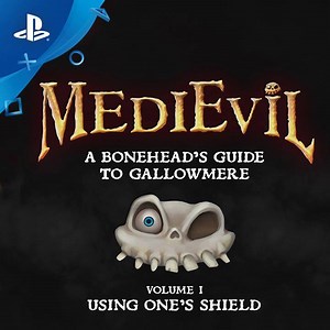 22K views · 728 reactions | No shield? No chance! ️ Prepare for Sir Dan’s undead adventures in MediEvil with Volume 1 of A Bonehead’s Guide to Gallowmere. | PlayStation Europe | Facebook