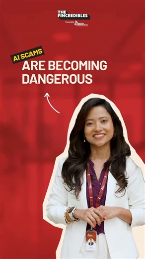 The Fincredibles on Instagram: "🚨 Deepfake Voice Scam Alert! 🎙️ Scammers are now cloning voices using AI — and it can sound exactly like your loved one! 💔 All they need is a few seconds of your voice from social media or a video. Then they call pretending to be in an emergency and ask for money. 😱 Before you send money to anyone, pause, verify, and confirm from their real number. People have already lost lakhs because it felt so real. 👉 Stay alert. 👉 Don’t trust panic calls. 👉 Share this 