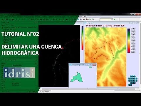 Tutorial N°02: Idrisi Selva 17.0 - Configuración y Delimitación de una Cuenca Hidrográfica