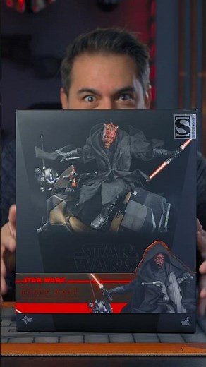 Unboxing Star Wars Hot Toys Darth Maul With Sith Speeder!