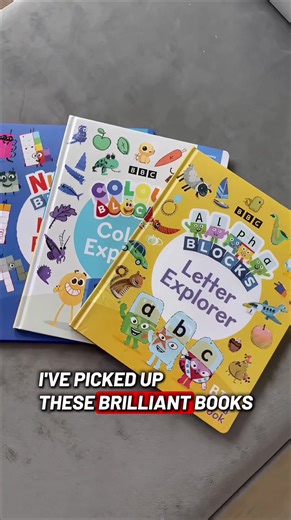 This Explorer Collection set is the perfect starter library for little learners! My toddler is obsessed with matching the Numberblocks, finding the Alphablocks letters, and naming all the Colourblocks. Durable board books that make learning playful. #TikTokMadeMeBuyIt #Valentinesday #DealDrops #BoardBooks #EarlyLearning