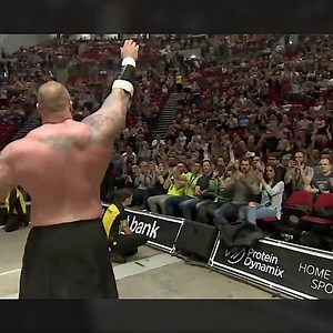 31M views · 11K reactions | Was this the "Greatest-Ever STRONGMAN CONTEST" ? Eddie Hall (420lbs) vs Hafthor Bjornsson (410lbs) Europe's Strongest Man 2017 | Giants Live | Facebook