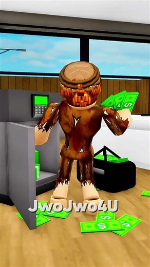 homeless bacon tried to rob me 😰😳 #roblox #shorts