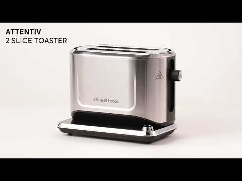 Attentiv 2 Slice Toaster 360° RHT802 - Russell Hobbs