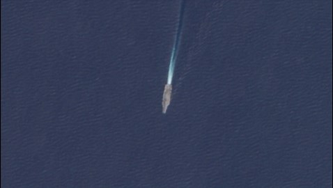 Satellite imagery shows US carrier Ford, deployed in war with Iran, moving southwest in Red Sea