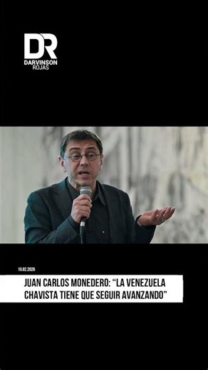 Monedero apuesta por profundizar el proceso iniciado por Chávez en Venezuela