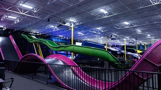 PHOTOS: See inside Illinois' 1st-ever indoor slide park' that just opened in the Chicago suburbs