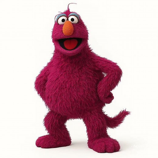🩷 Sesame Street 🩷 Telly Monster 🩷 in 3D Animation - ( CGI Version ) 🩷