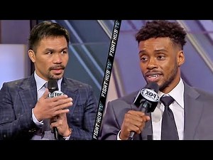 MANNY PACQUIAO VS ERROL SPENCE JR - FULL KICK OFF PRESS CONFERENCE VIDEO