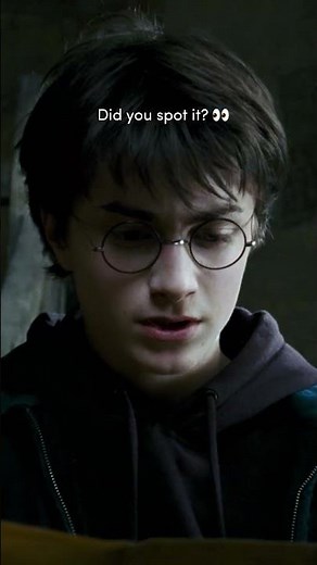 Did you spot this in Prisoner of Azkaban? #HarryPotter #NewtScamander #PrisonerOfAzkaban