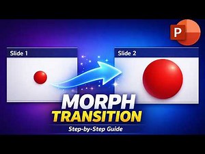 How to Use Morph Transition in PowerPoint | PowerPoint Animation Tutorial
