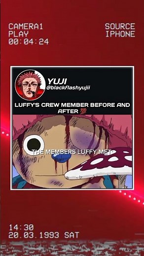 Luffy's Crew Members Before And After 💯 #onepiece #luffy #anime