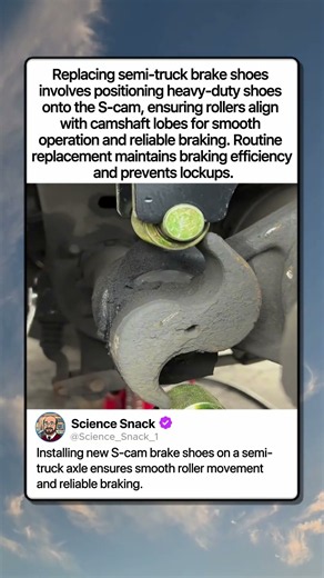 SEMI TRUCK BRAKE SHOE REPLACEMENT