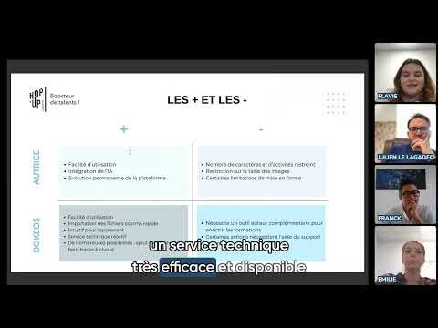 Comment Dokeos et l'IA aident le CFA Hop'Up à former ses alternants