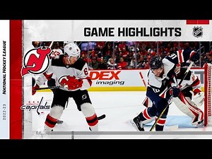 Devils @ Capitals 3/9 | NHL Highlights 2023