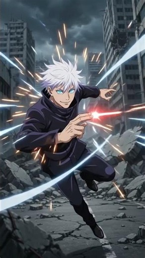 GOJO Finally Defeats SUKUNA! 💙⚡ | Ultimate AI Anime Edit | 4K Phonk Edit #Shorts