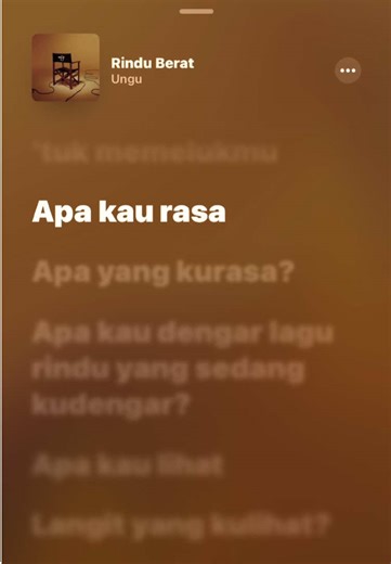 Rindu Berat - Ungu #lirikmusik #lyrics_songs #spotify #spotifylyrics #liriklagu
