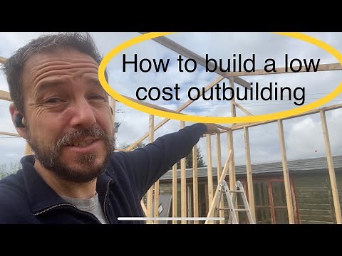 How to build a low cost permanent outbuilding or garden structure part 1
