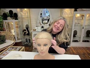 how to wear a birdcage veil