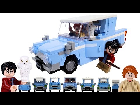 Every LEGO Harry Potter Flying Ford Anglia 2002 to 2024