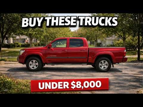 Top 3 Reliable Trucks Under $8,000 (They Outlast New Ones)