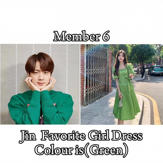 BTS Members' Favorite Girls Dressing Colors Revealed