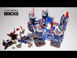 Lego Nexo Knights 70317 The Fortrex paired with Merloks Library 2.0 Speed Build