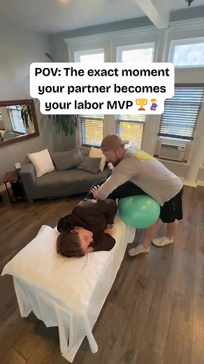 1.9K views | Watching your partner step into their role during labor prep is such a game changer. Confidence grows fast when they learn simple, effective support techniques. #PregnancyReels #BirthPrep #PartnerSupport #PelvicFloorTherapy #MomToBe | Refine Physical Therapy | Facebook