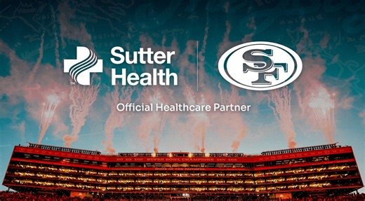 49ers Tap Sutter Health as Official Healthcare Partner | Vitals