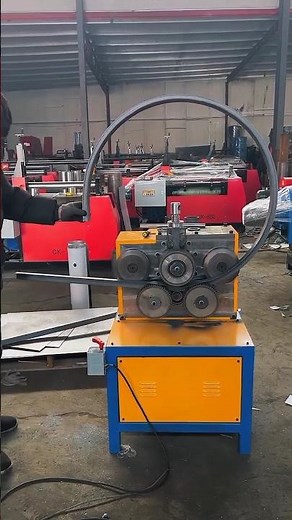 How an Angle Iron Rolling Machine Works: Perfect Bends Every Time#youtubeshorts