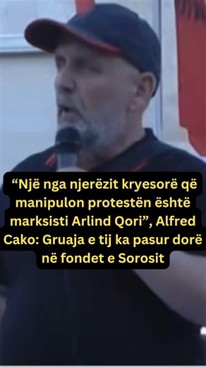 “Një nga njerëzit kryesorë që manipulon protestën është marksisti Arlind Qori”