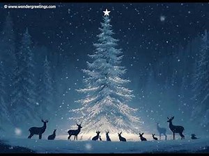 Peace, joy and magic - Beautiful free Christmas eCard