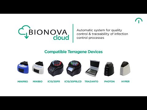 Bionova Cloud traceability software - Start up Tutorial