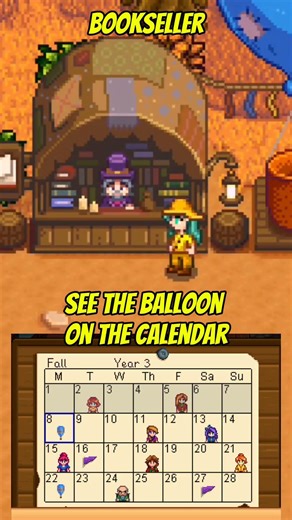 Two hidden merchants in Stardew Valley #stardewvalley #shorts #games