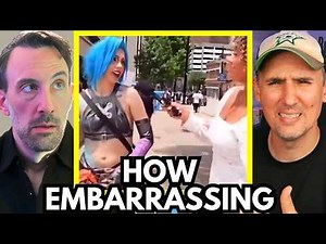 Brain Rot Protester MELTDOWN After One Simple Question!