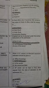 Beat Instruction Register is to be maintained by _ department i... | Filo